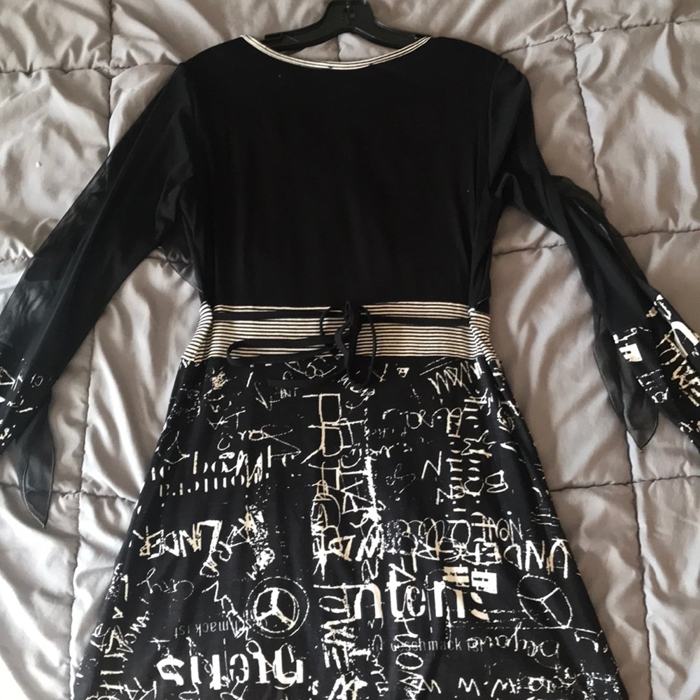 CASSIS mini dress/tunic with 2-layer skirt - Picture 6 of 6